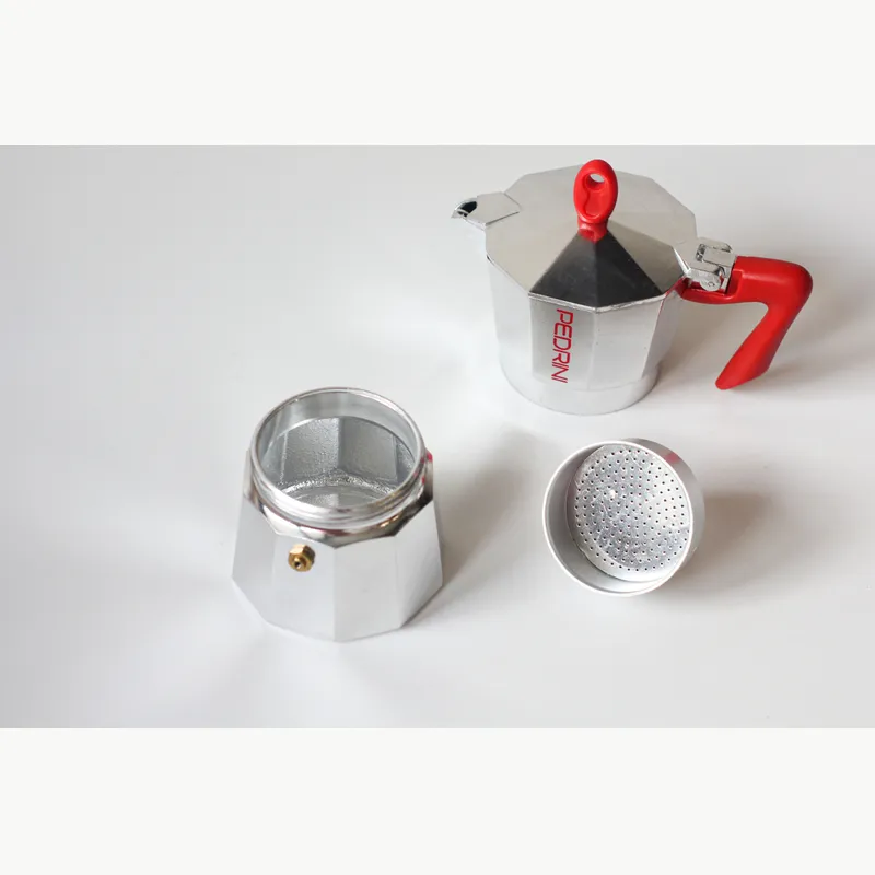 PEDRINI Kaffettiera 3 Tách - Đỏ 13