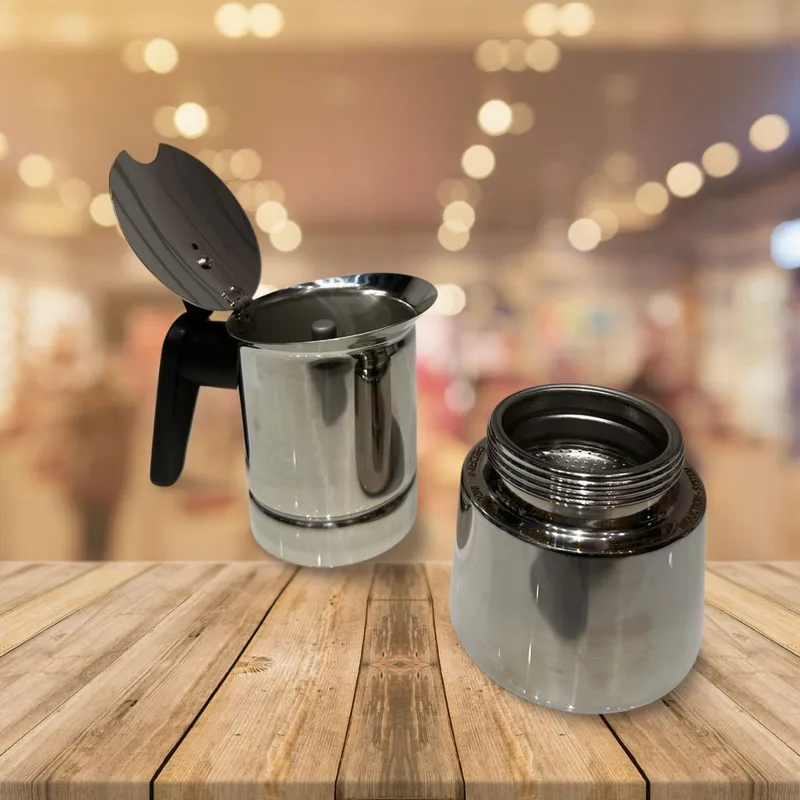Combo 2x PEDRINI Bộ 3 Gioăng & 1 Lọc Thay Thế Kaffettiera Ấm Pha Cà Phê 2 Tách 13