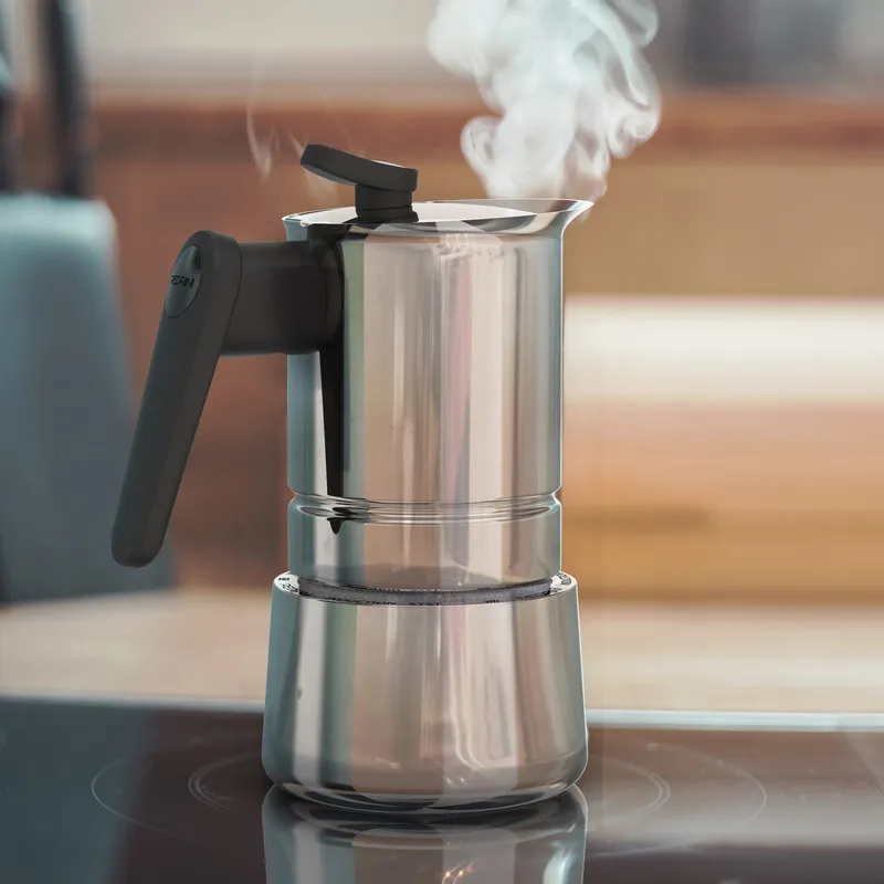 Combo 2x PEDRINI Bộ 3 Gioăng & 1 Lọc Thay Thế Kaffettiera Ấm Pha Cà Phê 3 Tách 3