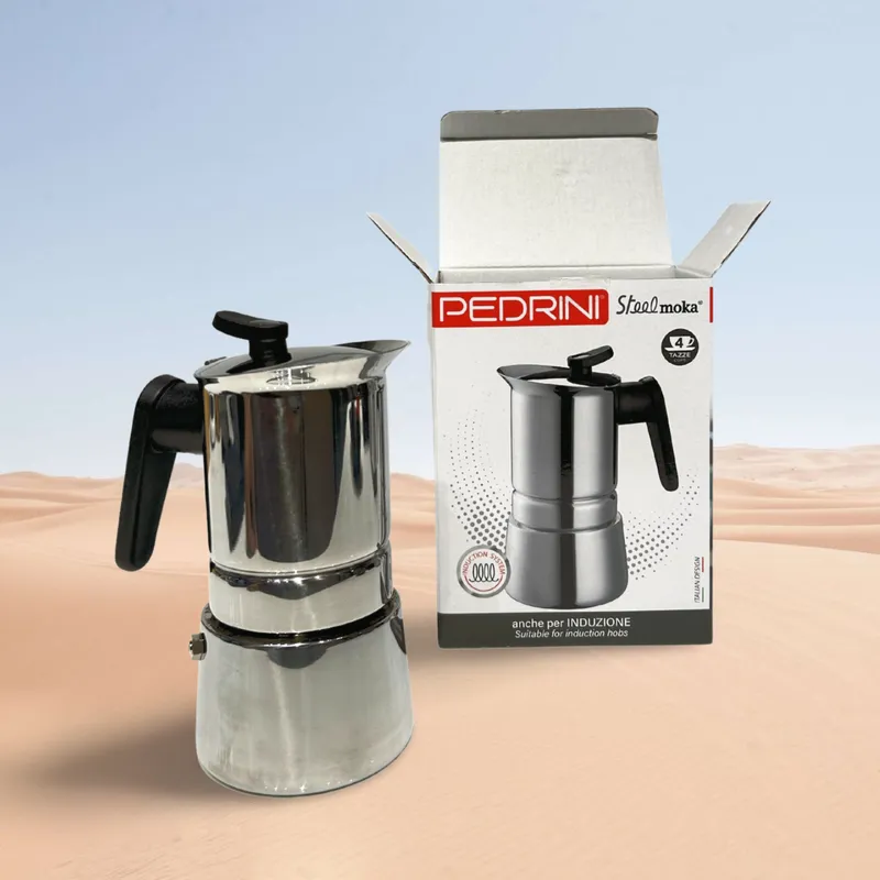 Combo 2x PEDRINI Tay Cầm Thay Thế Kaffettiera Ấm Pha Cà Phê 2 Tách - Đỏ 11