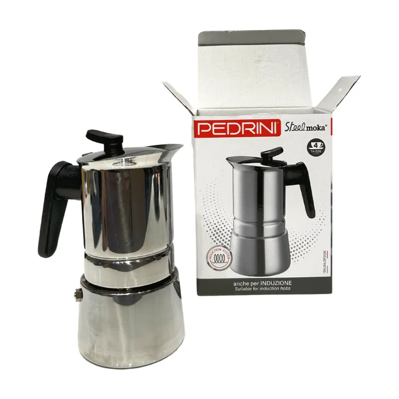Combo 2x PEDRINI Tay Cầm Thay Thế Kaffettiera Ấm Pha Cà Phê 2 Tách - Đỏ 13