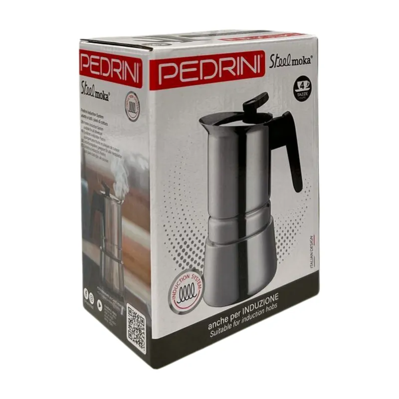 Combo 2x PEDRINI Tay Cầm Thay Thế Kaffettiera Ấm Pha Cà Phê 2 Tách - Đỏ 7