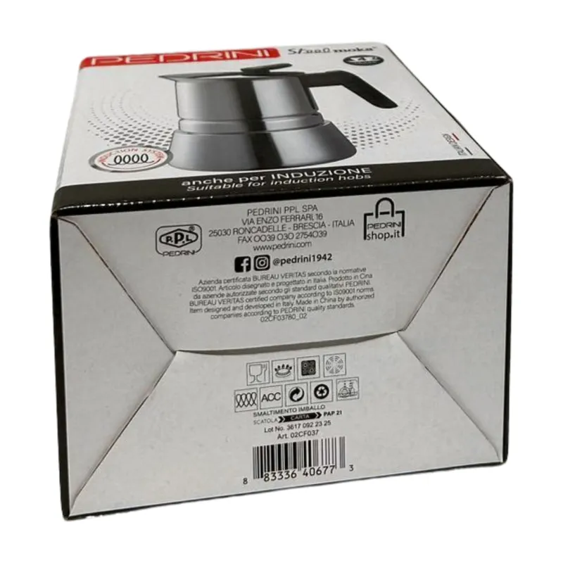 Combo 2x PEDRINI Tay Cầm Thay Thế Kaffettiera Ấm Pha Cà Phê 2 Tách - Đỏ 8