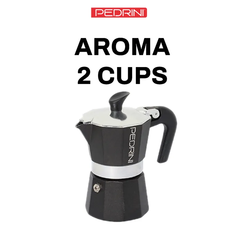 PEDRINI Aroma Ấm Pha Cà Phê 2 Tách - Đen 13