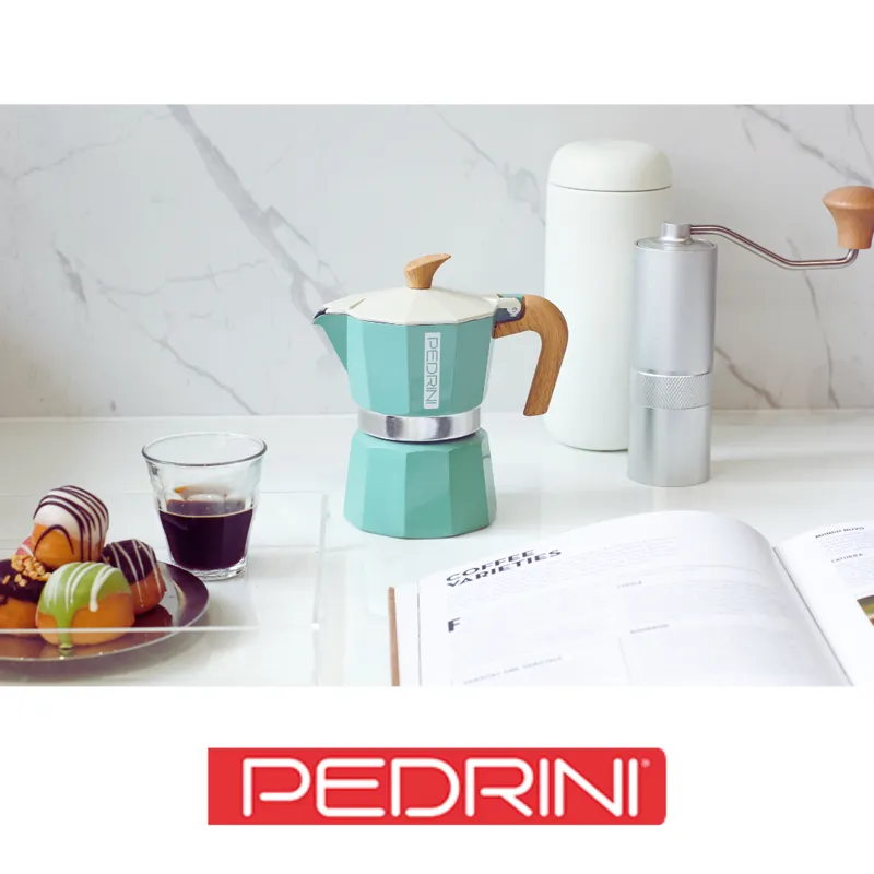 PEDRINI Aroma Ấm Pha Cà Phê 2 Tách - Đen 6