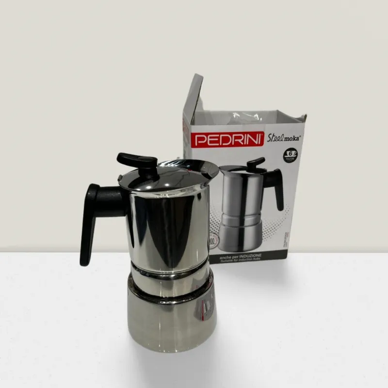 PEDRINI Aroma Ấm Pha Cà Phê 3 Tách - Đen 14