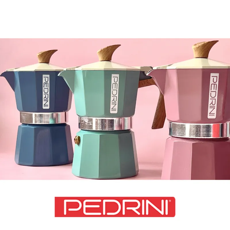 PEDRINI Aroma Ấm Pha Cà Phê 3 Tách - Đen 4