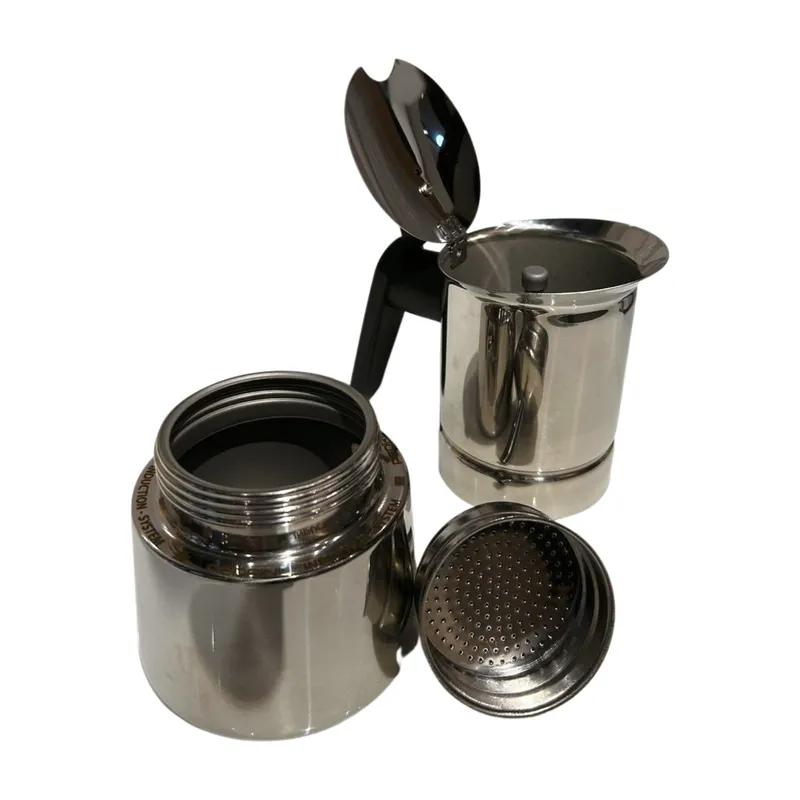 PEDRINI Aroma Ấm Pha Cà Phê 3 Tách - Đen 9