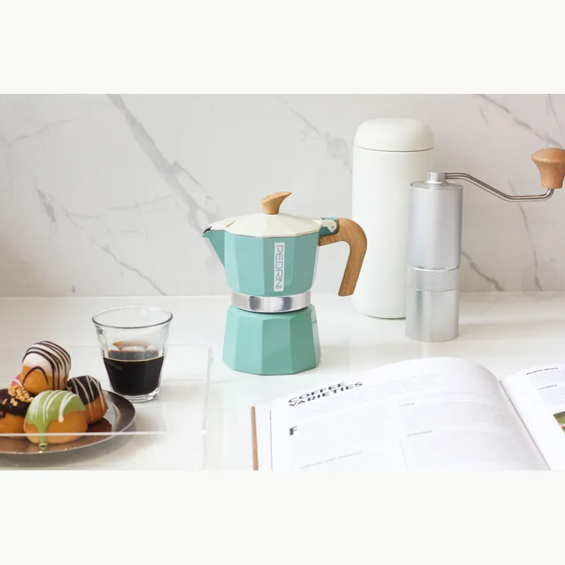 PEDRINI Aroma Ấm Pha Cà Phê 6 Tách - Đen 11