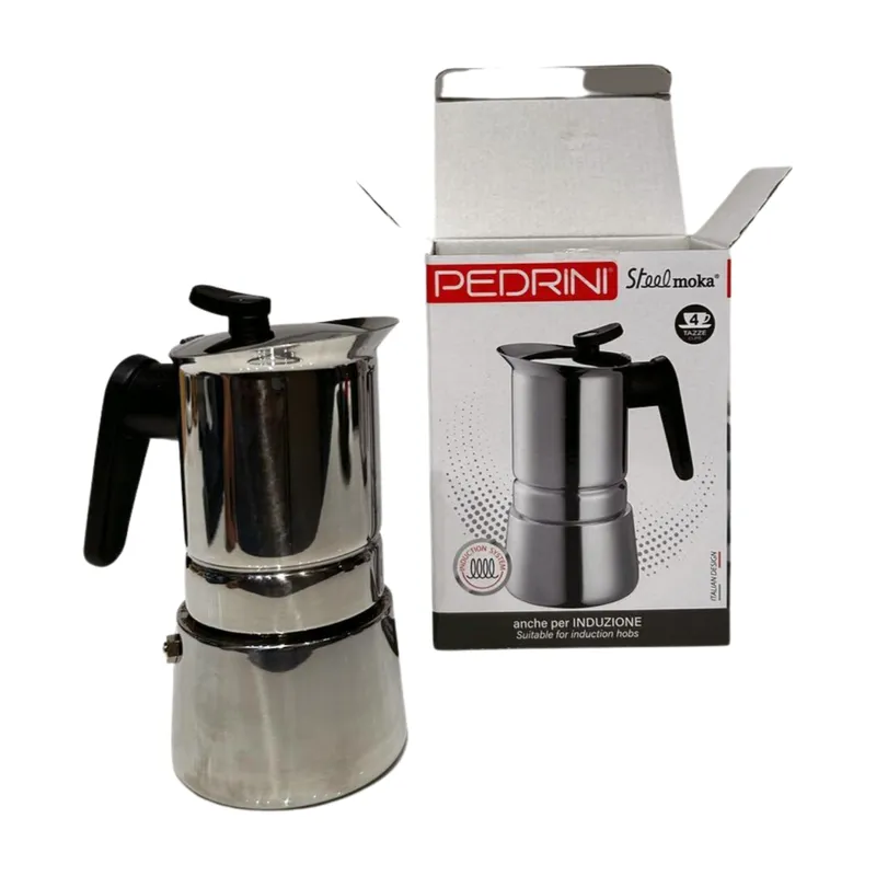 PEDRINI Aroma Ấm Pha Cà Phê 6 Tách - Đen 13