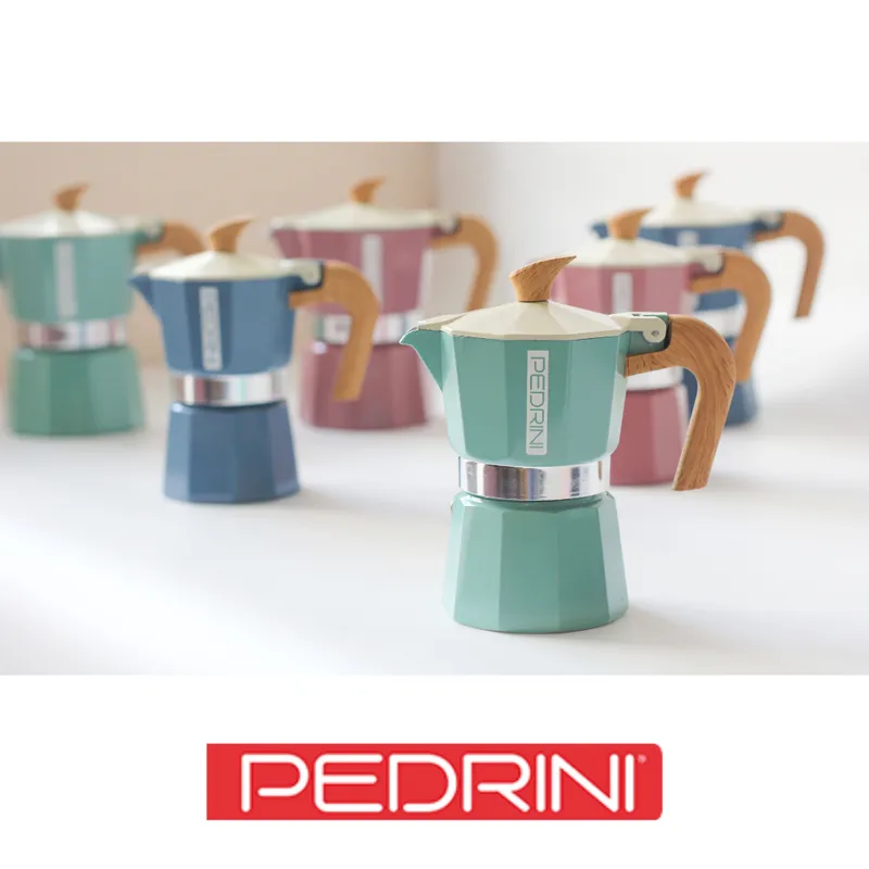 PEDRINI Aroma Ấm Pha Cà Phê 6 Tách - Đen 6
