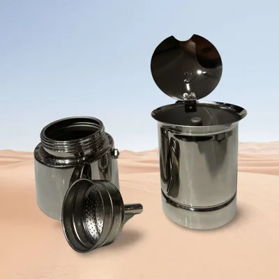 PEDRINI Infinity Passion Coffee Maker 6 Cups - Red