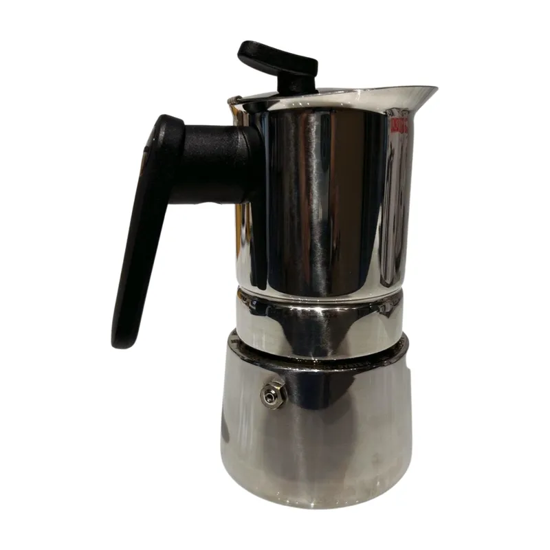 PEDRINI Kaffettiera Ấm Pha Cà Phê 2 Tách - Đen 4