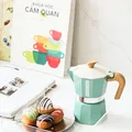 PEDRINI MyMoka Color Ấm Pha Cà Phê 3 Tách - Xanh Vintage 10