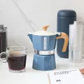 PEDRINI MyMoka Color Ấm Pha Cà Phê 3 Tách - Xanh Vintage 8