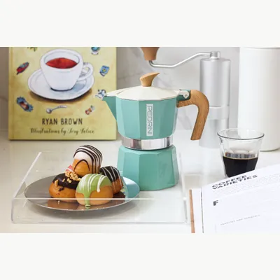 PEDRINI MyMoka Color Coffee Maker 3 Cups - Vintage Green