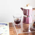 PEDRINI MyMoka Color Ấm Pha Cà Phê 2 Tách - Hồng Vintage 1