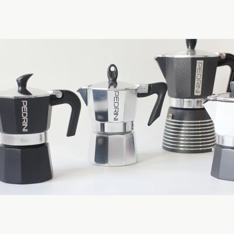 PEDRINI Bộ 3 Gioăng & 1 Lọc Thay Thế Kaffettiera Ấm Pha Cà Phê 2 Tách 3