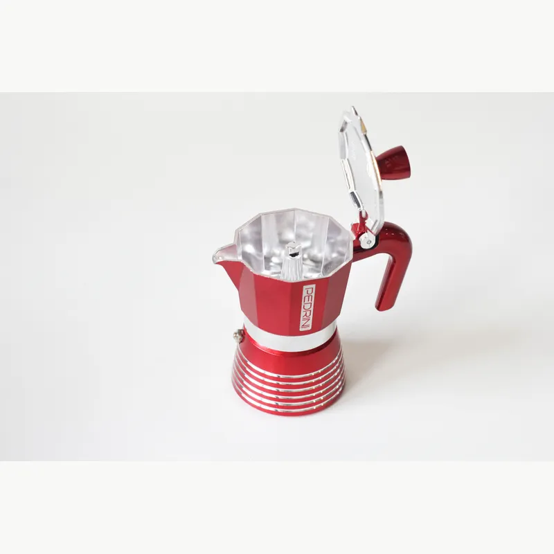 PEDRINI Bộ 3 Gioăng & 1 Lọc Thay Thế Kaffettiera Ấm Pha Cà Phê 3 Tách 4