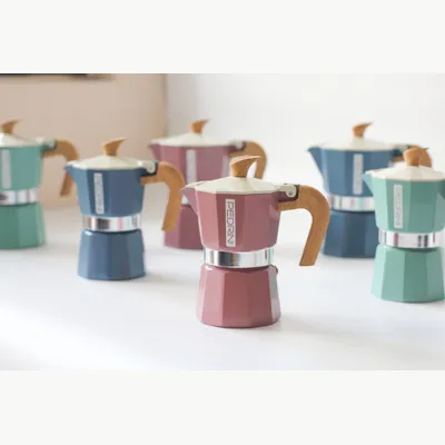 PEDRINI Replacement 3 Gaskets & 1 Filter Kaffettiera Coffee Maker 6 Cups