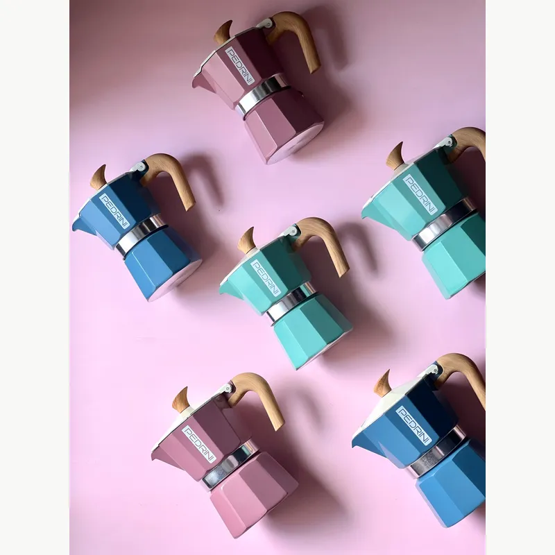 PEDRINI Bộ 3 Gioăng & 1 Lọc Thay Thế Kaffettiera Ấm Pha Cà Phê 6 Tách 12