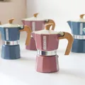 PEDRINI MyMoka Color Ấm Pha Cà Phê 3 Tách - Xanh Lá Vintage 7