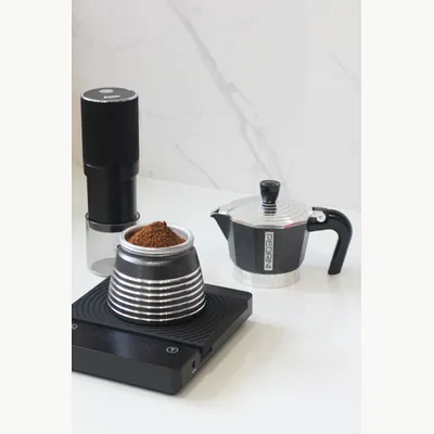 PEDRINI Sei Moka plus Coffee Maker 2 Cups - Painted aluminium